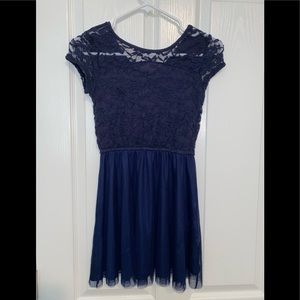 Ruby & Bloom Navy Blue Dress